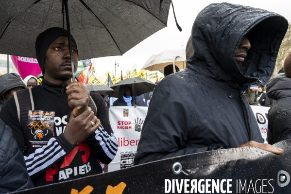 Journée internationale contre le racisme 2024. International Day Against Racism 2024. Manifestation parisienne.