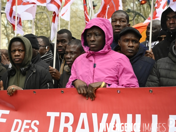 Journée internationale contre le racisme 2024. International Day Against Racism 2024. Manifestation parisienne.