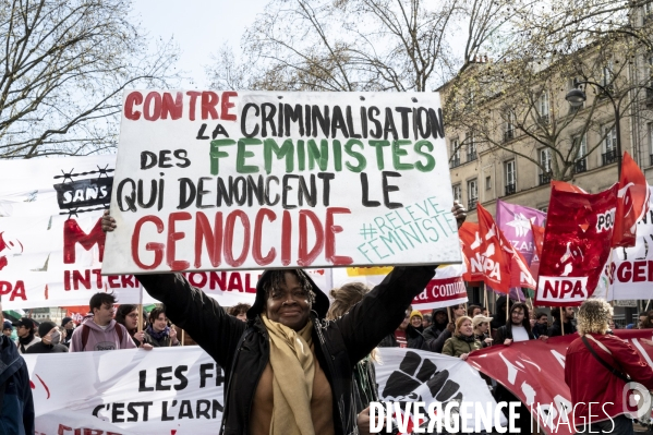 Journée internationale contre le racisme 2024. International Day Against Racism 2024. Manifestation parisienne.