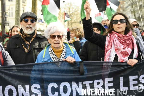 Journée internationale contre le racisme 2024. International Day Against Racism 2024. Manifestation parisienne.