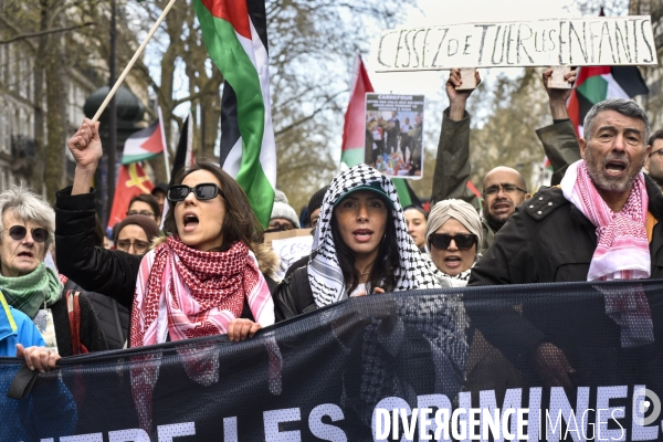 Journée internationale contre le racisme 2024. International Day Against Racism 2024. Manifestation parisienne.