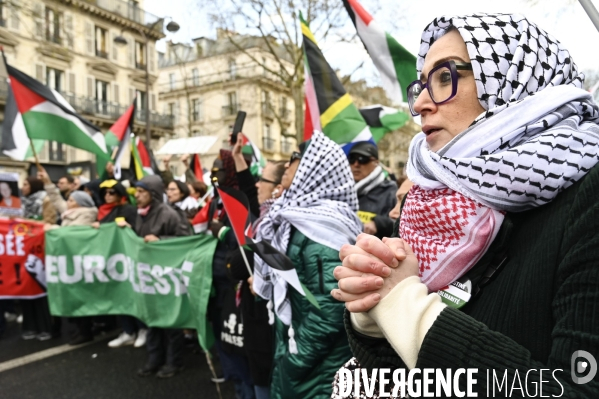 Journée internationale contre le racisme 2024. International Day Against Racism 2024. Manifestation parisienne.