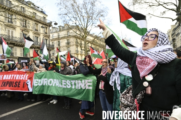 Journée internationale contre le racisme 2024. International Day Against Racism 2024. Manifestation parisienne.