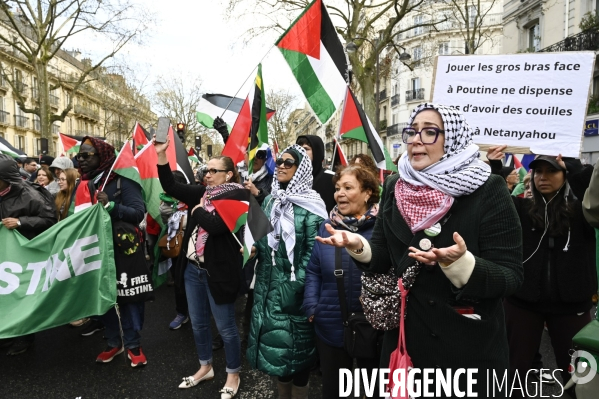 Journée internationale contre le racisme 2024. International Day Against Racism 2024. Manifestation parisienne.