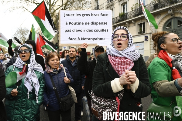 Journée internationale contre le racisme 2024. International Day Against Racism 2024. Manifestation parisienne.