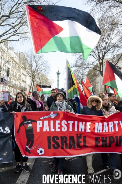 Journée internationale contre le racisme 2024. International Day Against Racism 2024. Manifestation parisienne.