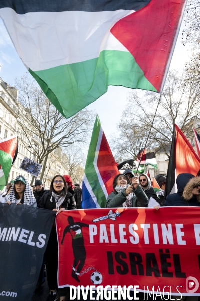 Journée internationale contre le racisme 2024. International Day Against Racism 2024. Manifestation parisienne.