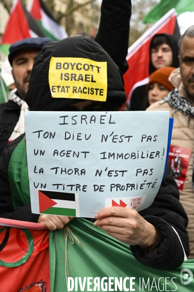 Journée internationale contre le racisme 2024. International Day Against Racism 2024. Manifestation parisienne.