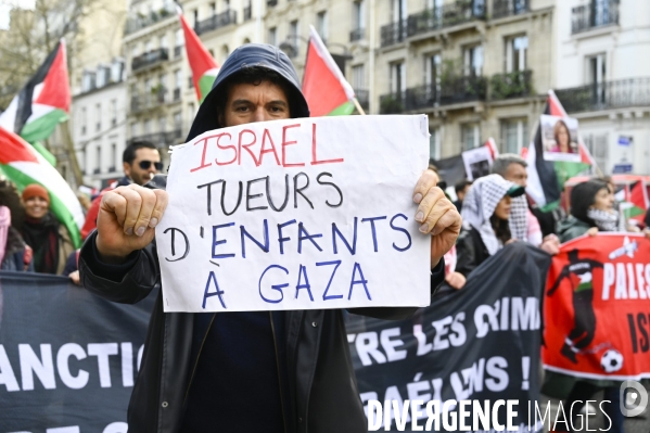 Journée internationale contre le racisme 2024. International Day Against Racism 2024. Manifestation parisienne.