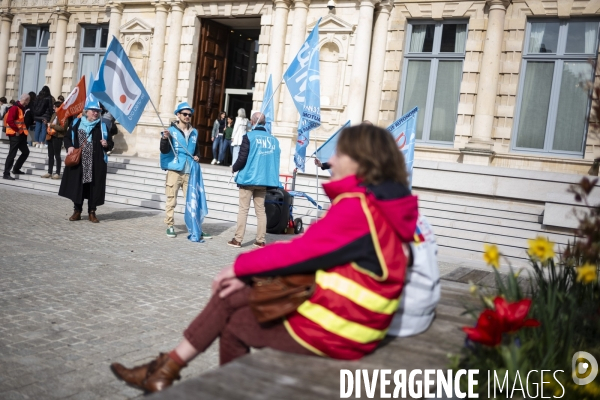 Manifestation de la fonction publique.