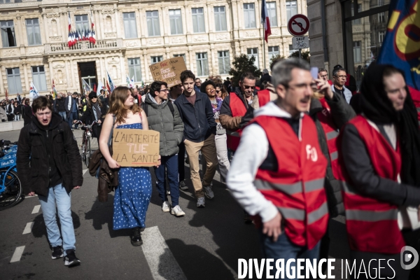Manifestation de la fonction publique.