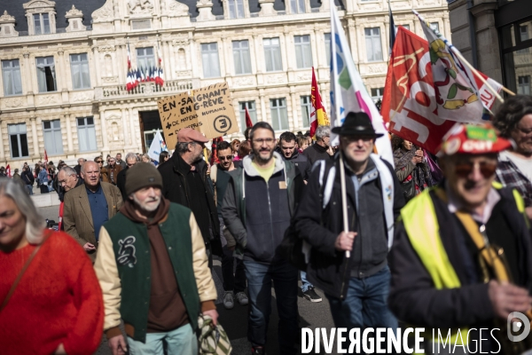 Manifestation de la fonction publique.