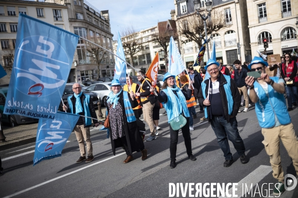 Manifestation de la fonction publique.