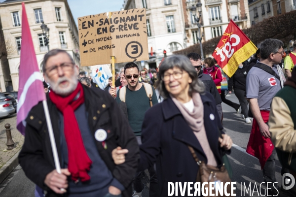 Manifestation de la fonction publique.