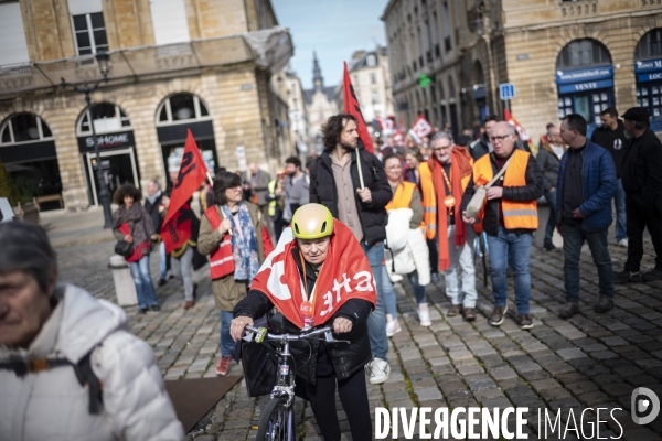 Manifestation de la fonction publique.