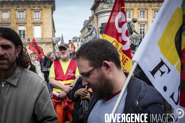 Manifestation de la fonction publique.