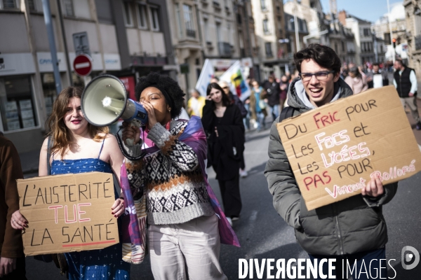 Manifestation de la fonction publique.