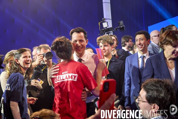 François Xavier Bellamy LR meeting de lancement à Paris