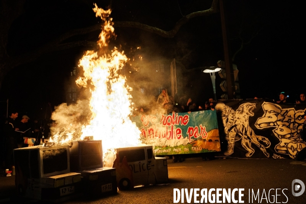 Anniversaire de la manifestation contre les mega-bassines à Sainte-Soline