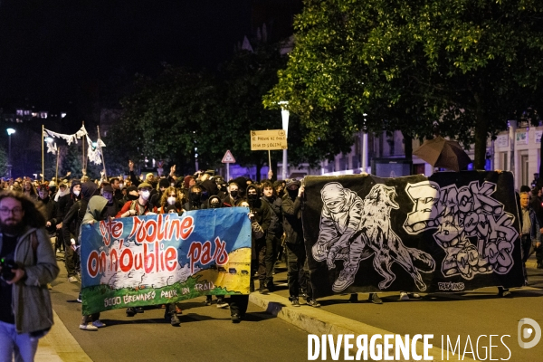 Anniversaire de la manifestation contre les mega-bassines à Sainte-Soline