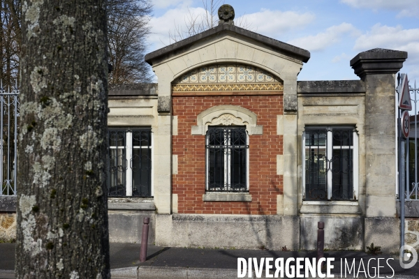 L’ancienne chocolaterie Menier et siège de Nestlé France, à Noisiel, le 16 mars 2024.