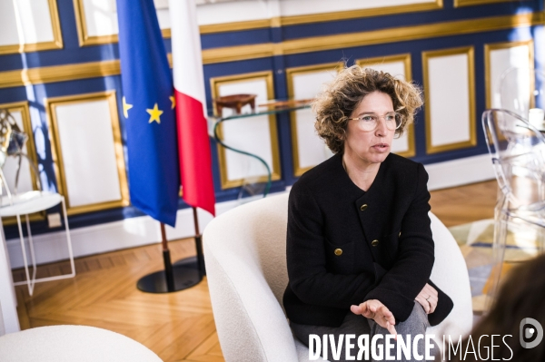 Portrait de marie guevenoux, ministre des outre-mer.