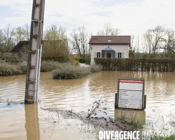 Inondations Yonne Armancon