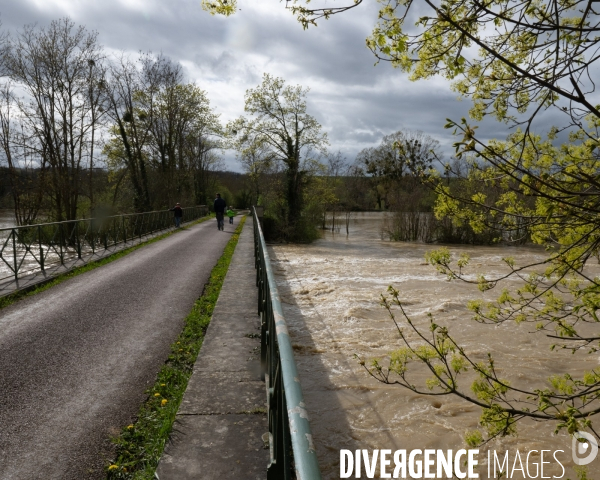 Inondations Yonne Armancon