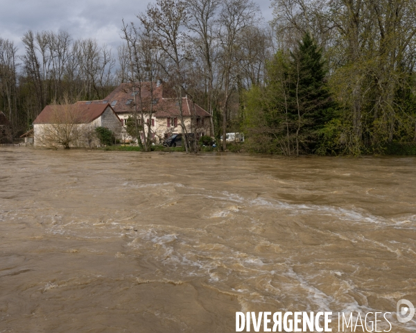 Inondations Yonne Armancon