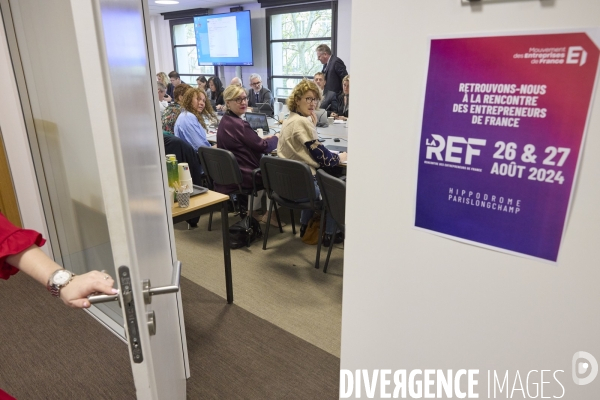 Negociations Seniors  Assurance chomage au MEDEF