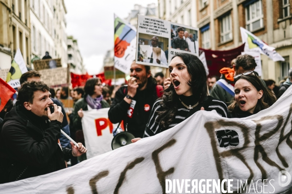 Manifestation dans l education nationale pour les salaires et contre les nouvelles mesures du choc des savoirs