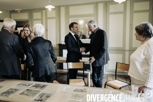 E. Macron, Maison d’Izieu