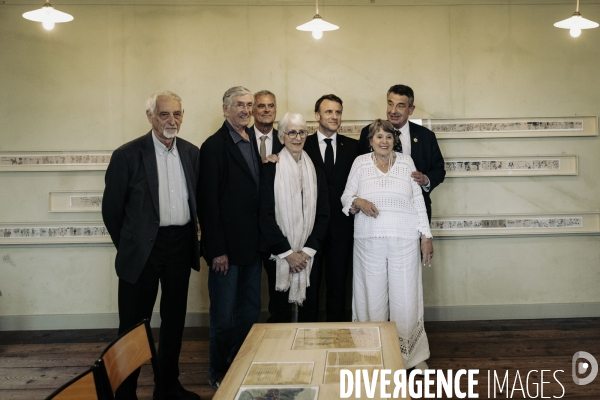 E. Macron, Maison d’Izieu