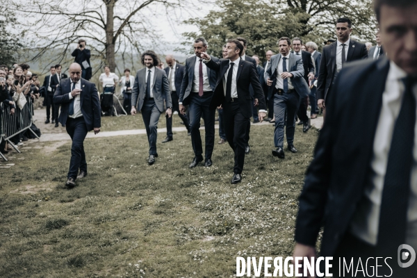 E. Macron, Maison d’Izieu
