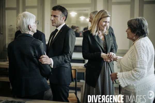 E. Macron, Maison d’Izieu