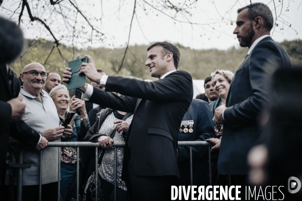 E. Macron, Maison d’Izieu