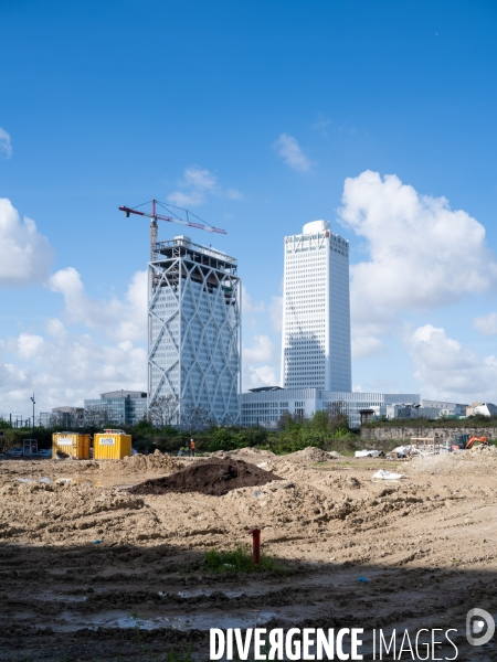 Chantier de la tour Pleyel et de la Tour Maestro