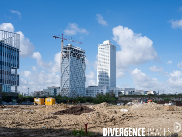 Chantier de la tour Pleyel et de la Tour Maestro