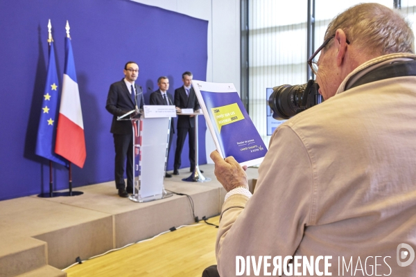 Conference presse ouverture declaration impôts en ligne
