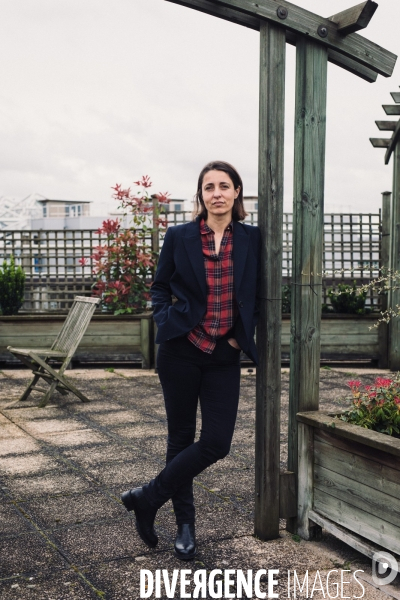 Montreuil, France. 29 mars 2024. Portrait de Sophie Binet, secrétaire générale de la Confédération générale du travail (CGT).
