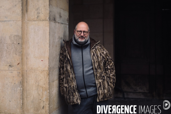 Paris, France. 30 Janvier 2024. Portrait de Jean-David Morvan.