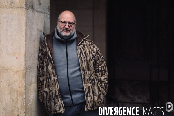 Paris, France. 30 Janvier 2024. Portrait de Jean-David Morvan.