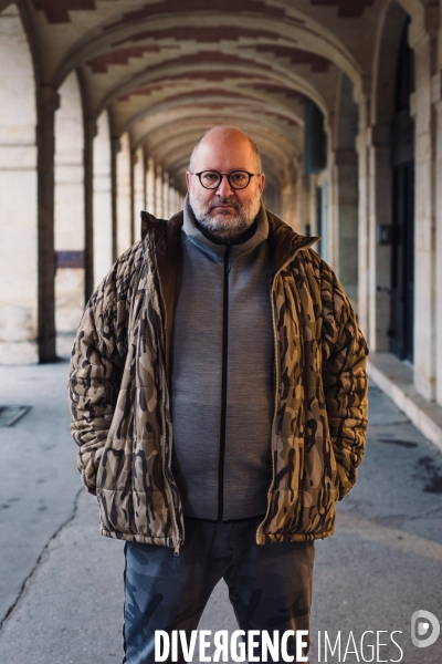 Paris, France. 30 Janvier 2024. Portrait de Jean-David Morvan.