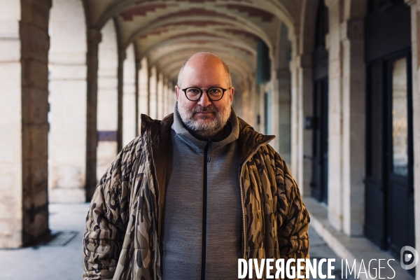Paris, France. 30 Janvier 2024. Portrait de Jean-David Morvan.