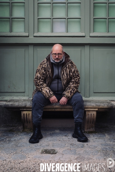 Paris, France. 30 Janvier 2024. Portrait de Jean-David Morvan.