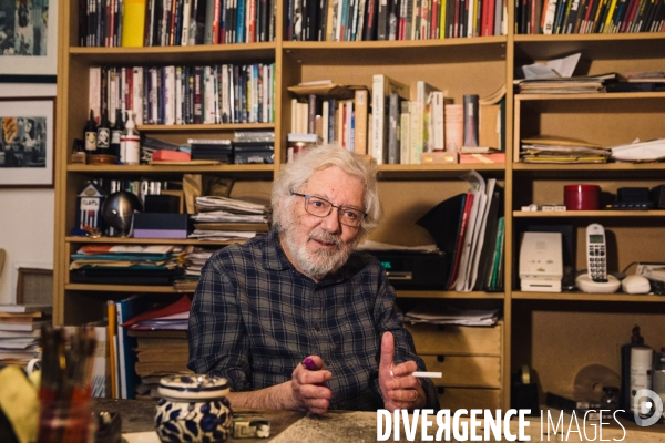 Paris, France. 22 Janvier 2024. Portrait croisé de Dominique Grange et de Jacques Tardi.