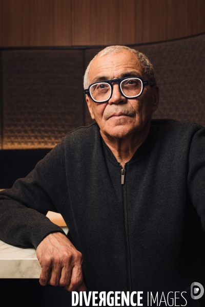 Paris, France. 14 février 2024. Portrait d Ahmed Madani, auteur et metteur en scène.