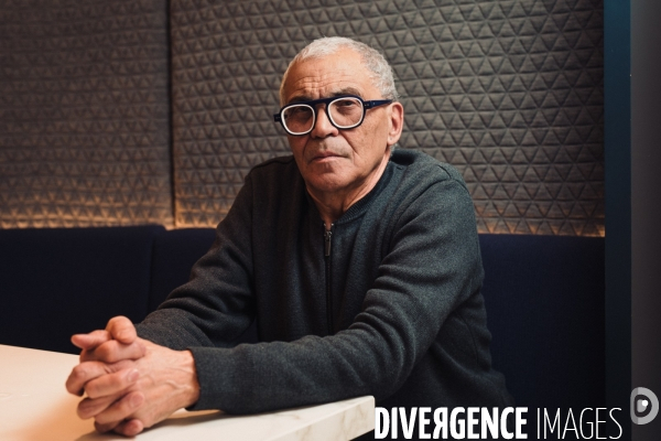 Paris, France. 14 février 2024. Portrait d Ahmed Madani, auteur et metteur en scène.