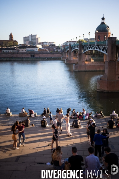 Toulouse : Soleil et chaleur