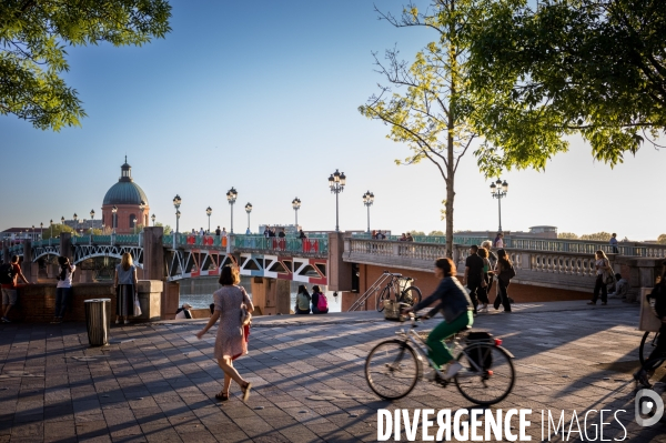 Toulouse : Soleil et chaleur
